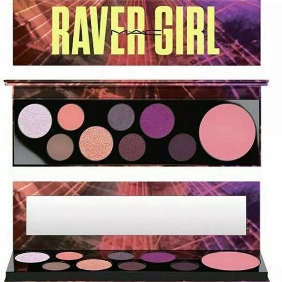 Mac Raver eyeshadow & highlighter palette - Picture 1 of 12